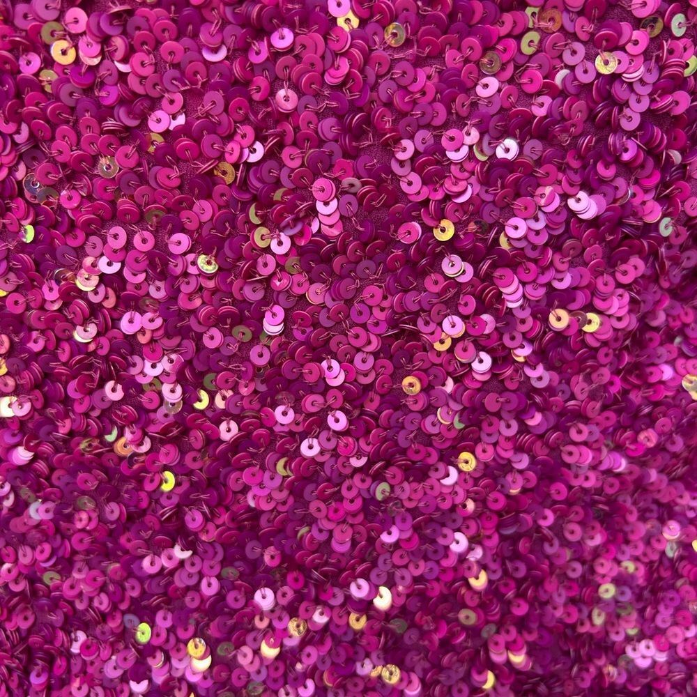 Retrofete Fuchsia Sequin Strapless Mini Dress - Picture 7 of 9